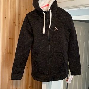 Reebok Sherpa lined heavy sweatshirt